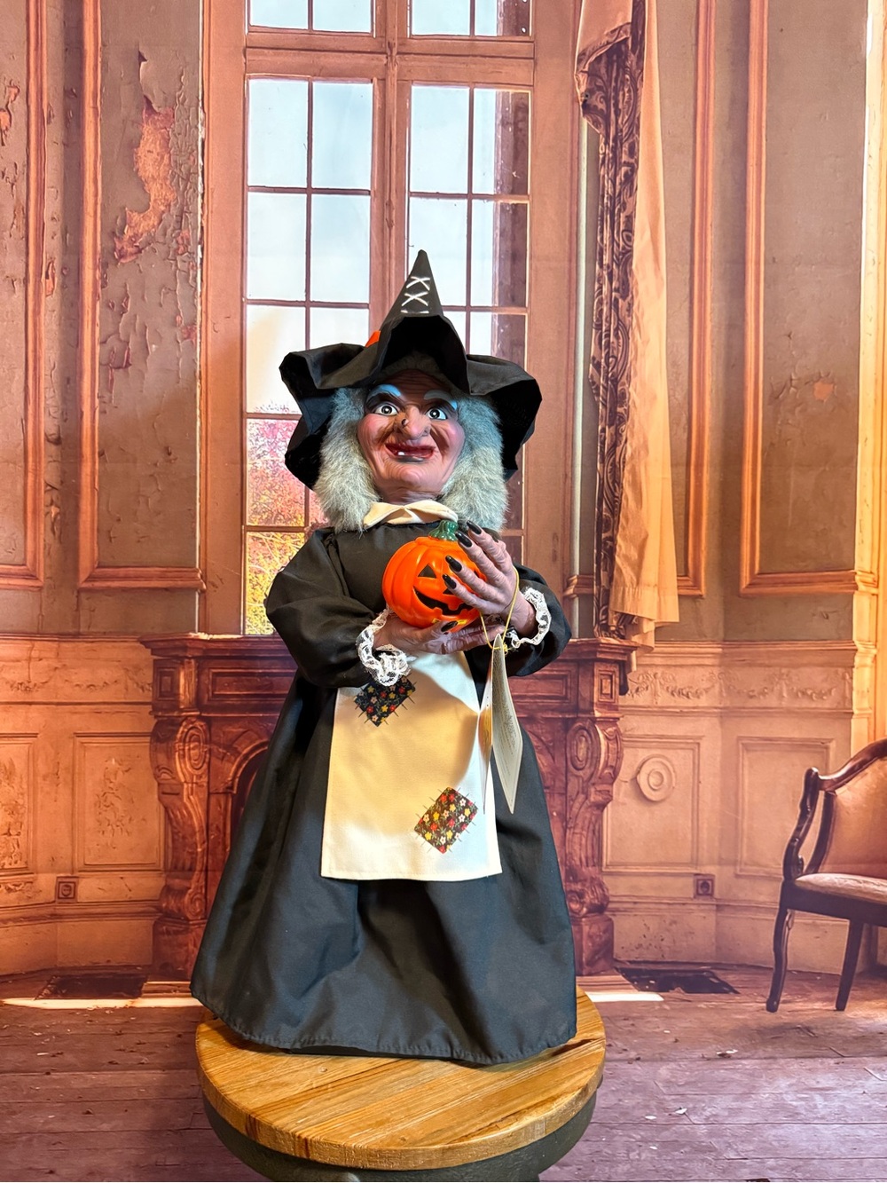 Tall Telco Vintage w Tag  1980 Classic Halloween Witch Moves